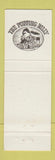 Matchbook Cover - The Puffing Bill Restaurant train New York City