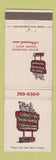 Matchbook Cover - Cornetta's Iron Horse train Restaurant Norwood MA