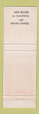 Matchbook Cover - Cornetta's Iron Horse train Restaurant Norwood MA