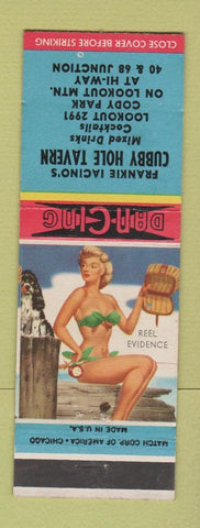 Matchbook Cover - Cubby Hole Tavern Frankie Iacino's Golden? Colorado