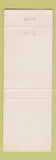 Matchbook Cover - Martin & Lawrence Clementon Mount Ephraim NJ