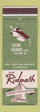 Matchbook Cover - Ridpath Hotel Spokane WA