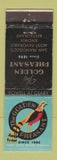 Matchbook Cover - The Golden Pheasant San Francisco CA