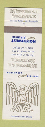 Matchbook Cover - Northwest Orient Airlines