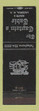 Matchbook Cover - Captain's Table Laconia NH WEAR