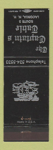Matchbook Cover - Captain's Table Laconia NH WEAR