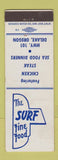 Matchbook Cover - The Surf Restaurant Delake OR