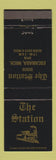 Matchbook Cover - The Station Disco Escanaba MI train