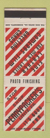 Matchbook Cover - Pennypacker's Store Lititz PA