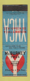 Matchbook Cover - McBurney YMCA New York City WEAR