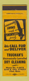 Matchbook Cover - Truchan's Dry Cleaning Flint MI