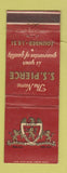 Matchbook Cover - SS Pierce