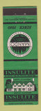 Matchbook Cover - Insulite Insulation Minneapolis MN