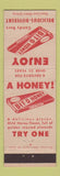 Matchbook Cover - Bit O Honey Candy Bar