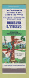 Matchbook Cover - Cassell's Catering Penbrook PA hillbilly