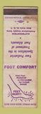 Matchbook Cover - Katzenstein Podiatrist Supply feet New York City WORN