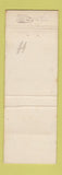 Matchbook Cover - Pleasure Bar and Restaurant Pittsburgh PA pizza