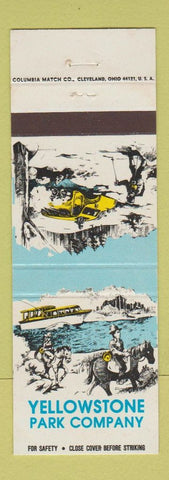 Matchbook Cover - Yellowstone Park Company