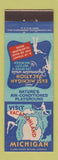Matchbook Cover - Michigan MI Tourism Bay City MI