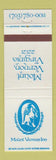 Matchbook Cover - Mount Vernon Inn VA