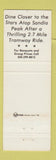 Matchbook Cover - Summit House Restaurant Sandia Peak NM