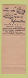 Matchbook Cover - Arkansas Tourism Commerce Little Rock AR