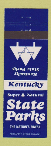 Matchbook Cover - Kentucky State Parks Frankfort KY
