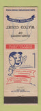 Matchbook Cover - Watco Court Worland WY Baseball Tournament