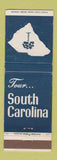 Matchbook Cover - South Carolia SC Tourism Columbia WEAR