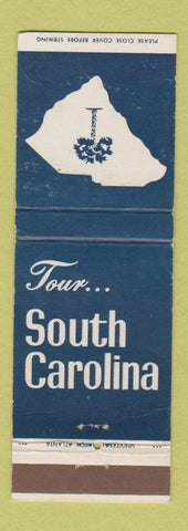 Matchbook Cover - South Carolia SC Tourism Columbia WEAR