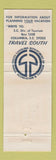 Matchbook Cover - South Carolia SC Tourism Columbia WEAR