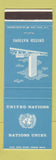 Matchbook Cover - United Nationals New York City