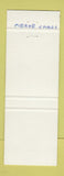 Matchbook Cover - United Nationals New York City