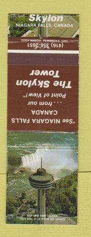 Matchbook Cover - Skylon Niagara Falls ON tower