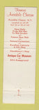 Matchbook Cover - Ausable Chasm NY