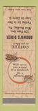 Matchbook Cover - Brown's Diner West Reading PA