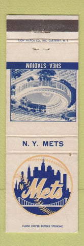 Matchbook Cover - New York Mets Baseball Harry Stevens Catering WEAR