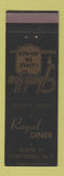 Matchbook Cover - Royal Diner Wurtsboro NY BLACK