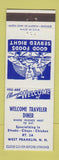 Matchbook Cover - Welcome Traveler Diner West Franklin NH