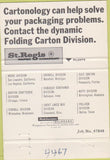 Matchbook Cover - Cartonology cartons packaging 40 Strike