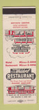 Matchbook Cover - Waldorf Restaurant MD