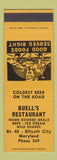 Matchbook Cover - Buell's Restaurant Ellicott City MD