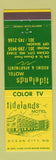 Matchbook Cover - Tidelands Motel Ocean City MD