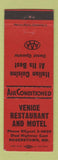 Matchbook Cover - Venice Restaurant Motel Hagerstown MD