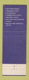 Matchbook Cover - Silver Spring In Town Motel MD