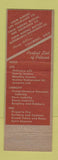Matchbook Cover - Farm Bureau Insurance Gordon Harden Owings Mills MD