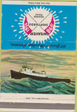 Matchbook Cover - Weaver Shipyards Orange TX 1958 40 Strike