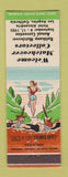 Matchbook Cover - RMS Convention 1955 Los Angeles CA hillbilly