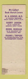 Matchbook Cover - RMS Convention 1953 Richmond VA hillbilly