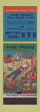 Matchbook Cover - H&H Wine Cellar Lansing MI hillbilly